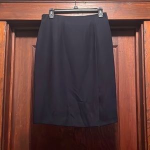 Evan-Picone Petite Blue Skirt